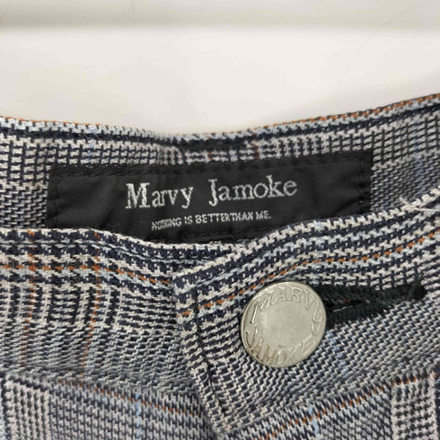 Marvy Jamoke  チェック セミフレアスラックス メンズ JPN:S